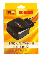 СЗУ с 2USB FaisON  FS-Z-427 (5V, 3400mAh)