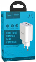 СЗУ с 2USB HOCO C62A (5V, 2100mAh)