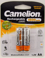 Акк.         CAMELION  AA (1500mAh) Ni-MH BL-2 (1/24)