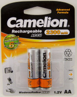 Акк.         CAMELION  AA (2300mAh) Ni-MH BL-2 (1/24)