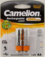 Акк.         CAMELION  AA (2500mAh) Ni-MH BL-2 (1/24)