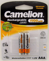 Акк.         CAMELION  AAA (1100mAh) Ni-MH BL-2 (1/24)