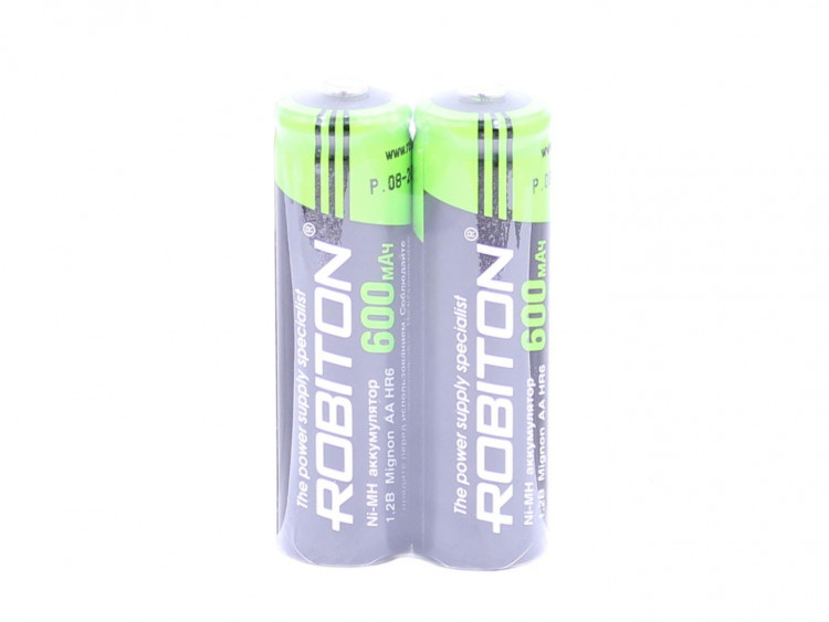 Аккумулятор ROBITON AA (600 mAh) Ni-MH SP-2 (1/50)