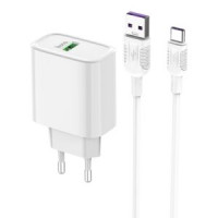 СЗУ с USB HOCO C96A (5V, 2100mAh, Type-C)  1/27