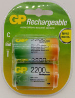 Аккумулятор GP C (2200 mAh) Ni-MH BL-2 (2x6/12)