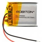 Аккумулятор Robiton LP402025 (3.7B, 150mAh)