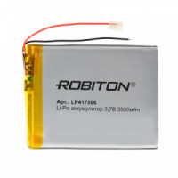 Аккумулятор Robiton LP417596 (3.7B, 3500mAh)