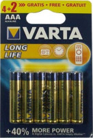 LR03        VARTA Longlife  BL-6 (4+2)  (6х10/60)